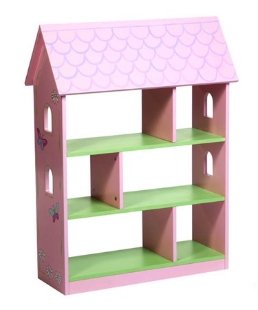 Low Dolls House Bookcase