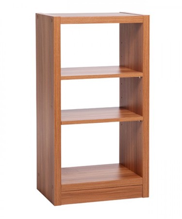 Core Products Madison Low Narrow Bookcase In Walnut