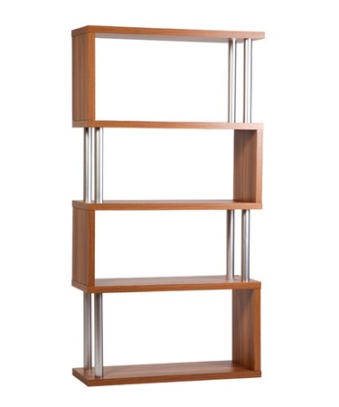 Core Products Madison S Room Divider Bookcase in Walnut