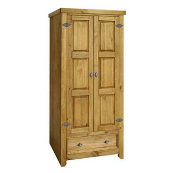 Core Products Mayville 2 Door 1 Drawer Wardrobe