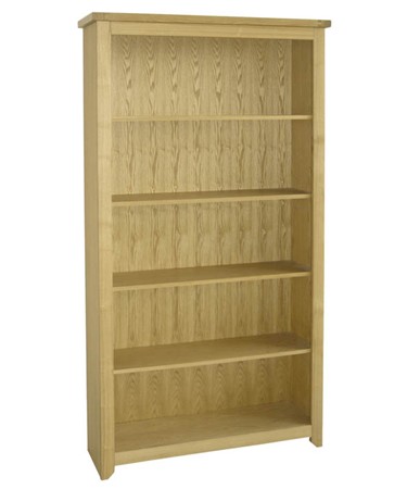 Core Products Natural Hardwood Five Shelf Bookcase