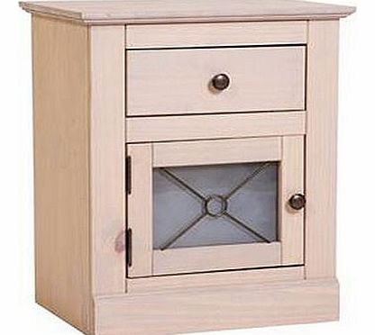 Core Products Pembroke 1 Door 1 Drawer Bedside Cabinet
