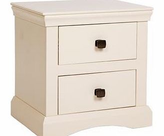 Core Products Quebec 2 Drawer Bedside Cabinet
