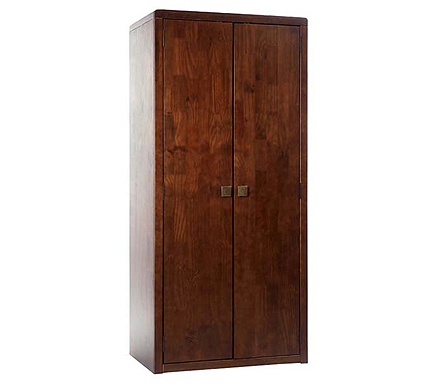 Core Products Reya Dark Stain 2 Door Wardrobe - WHILE STOCKS