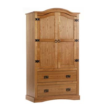 Core Products Verner 2 Door 2 Drawer Wardrobe