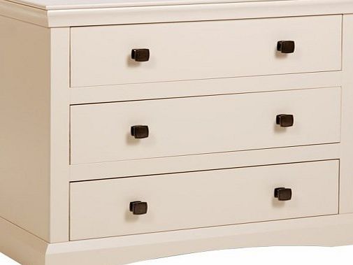 Core Products Victoria 3 Drawer Chest in Cream