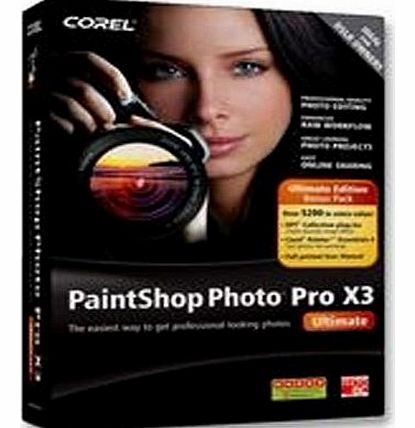 Corel Cdrom Paintshop Photo Pro X3 Ultimate