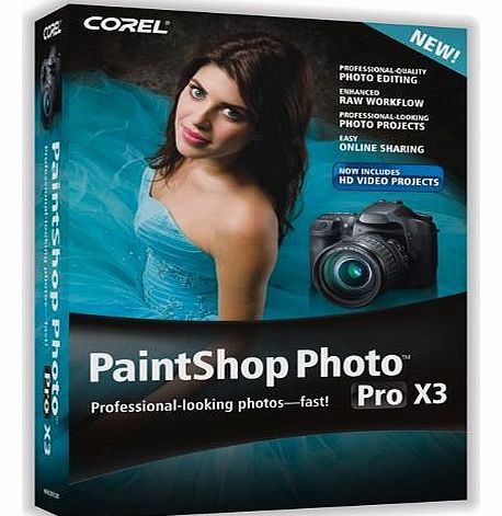 Corel PaintShop Photo Pro X3 (PC DVD)