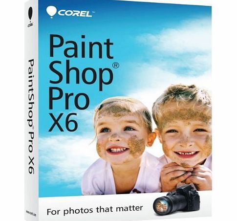 Corel PaintShop Pro X6 Photo Editing PC Software