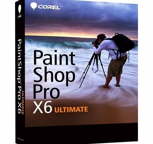 PaintShop Pro X6 Ultimate Photo Editing PC