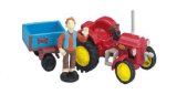 Corgi Classic LTD Die-cast Little Red Tractor and Stan