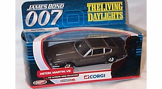Corgi  james bond 007 the living daylights aston martin V8 the ultimate bond collection diecast model