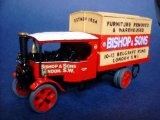 Corgi Foden Flatbed Steamer with Liftvan. Bishop and Sons.