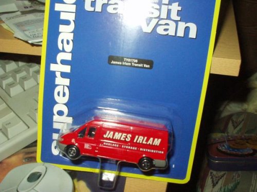 Corgi Ford Transit Van - James Irlam (1:64 Scale)