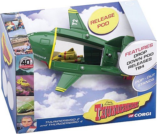 Corgi Thunderbirds 40th Anniversary Thunderbird 2 and 4 Die Cast