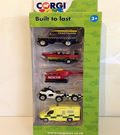 Corgi Toys Built To Last 5 Pack : Rescue Vehicles