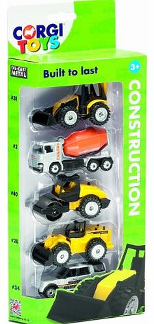 Corgi Toys Construction Vehicle (Pack of 5)