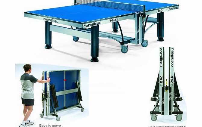 Cornilleau Competition 740 Rollaway Blue Indoor