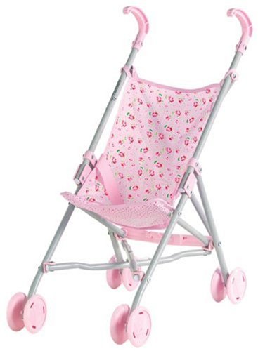 Corolle - Floral print doll stroller