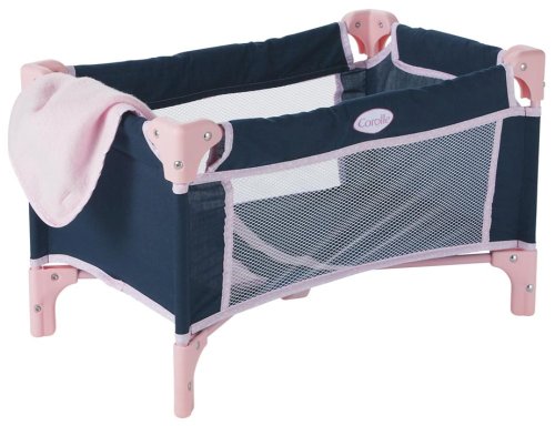 Corolle dolls - Navy blue and pink play pen