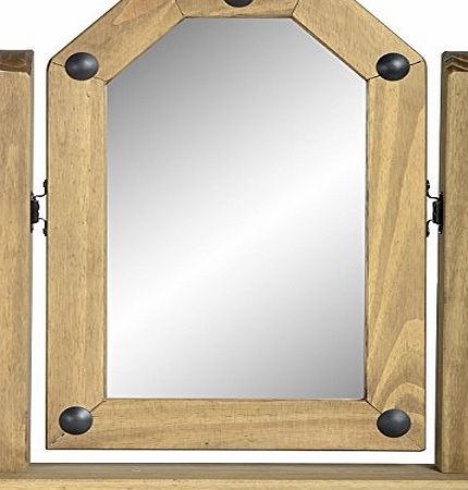 Corona Mercers Furniture Corona Single Mirror, Multi-Colour