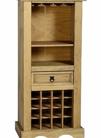 Corona Mercers Furniture Corona Wine Rack, Multi-Colour