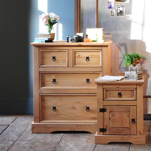 Corona Mexican Pine 2 2 Chest of Drawers 297.205