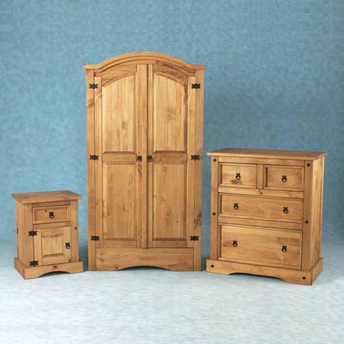 Corona Mexican Pine Furniture Corona Pine Bedroom Set