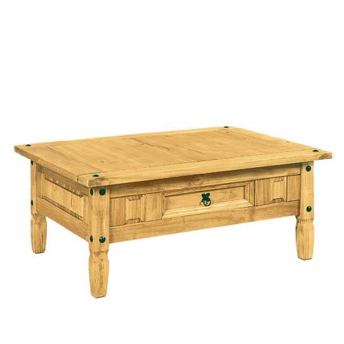 coffee tables pine coffee table with 1 drawer farmh