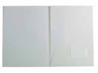 Corporate & Presentation A4 white gloss double pocket quality