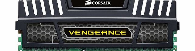 Corsair CMZ8GX3M1A1600C9 Vengeance 8GB (1x8GB) DDR3 1600 Mhz CL9 XMP Performance Desktop Memory Module Black