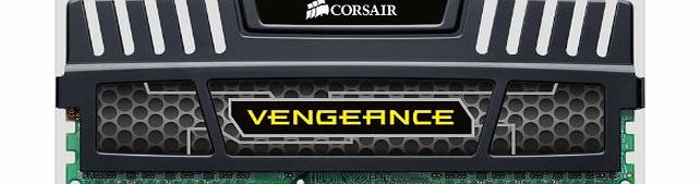 Corsair CMZ8GX3M2A1600C9 Vengeance 8GB (2x4GB) DDR3 1600 Mhz CL9 XMP Performance Desktop Memory Kit Black