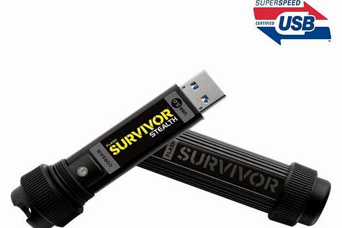 Corsair Flash Survivor Stealth - USB flash drive - 256