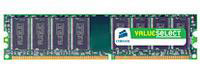 Corsair PC Memory (RAM) - DIMM DDR 333Mhz (PC2700) CL2.5 - 1GB
