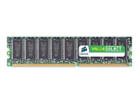 Value Select 256MB PC3200 CL3.0 184 Pin DIMM