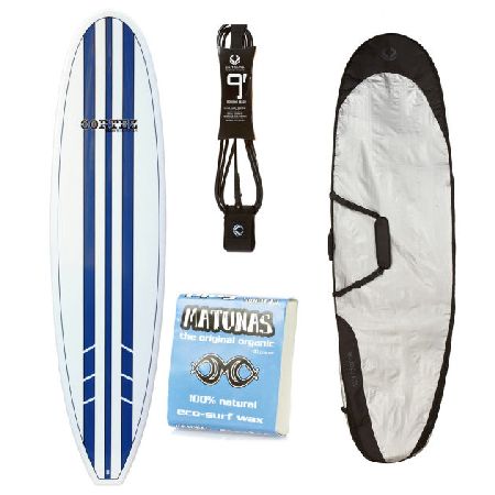 Cortez Blue Mal Longboard Package - 8ft 6