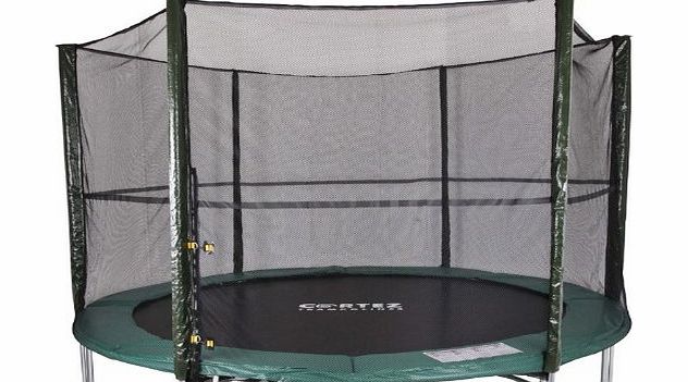 Cortez Premium Trampoline Safety Enclosure Net Netting - 6ft, 8ft, 10ft, 12ft or 14ft (10ft (6 pole))