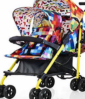 Cosatto  Shuffle Tandem Stroller (Pixelate)