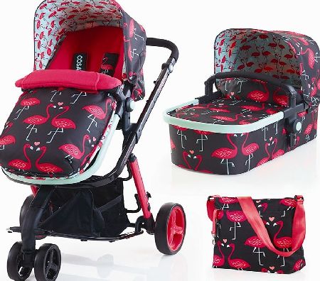 Cosatto Giggle 2 Pram Flamingo Fling
