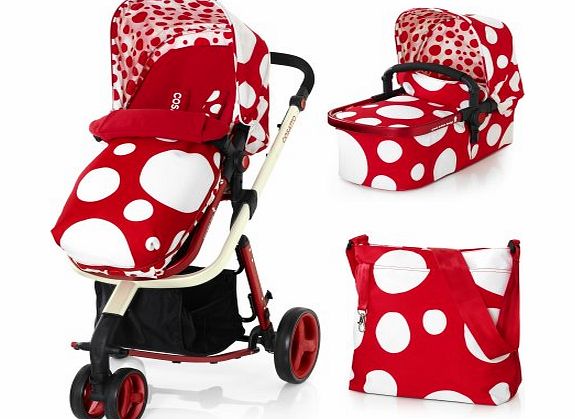 Cosatto Hold 0  Infant Red Bubble Car Seat