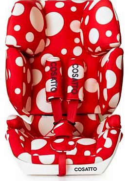 Scootle Group 1-2-3 Car Seat - Red Bubble