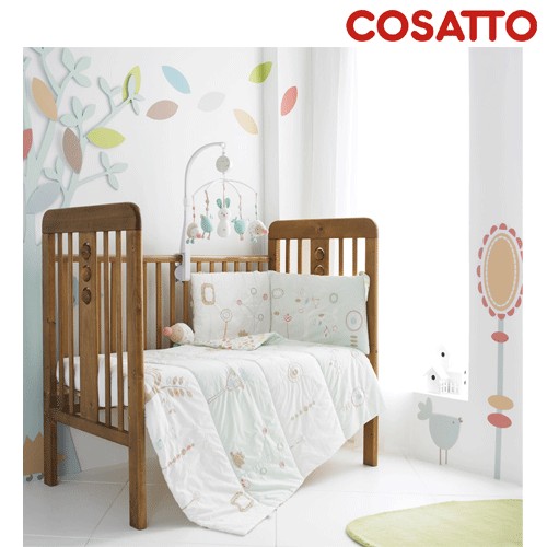 Cosatto Silhouette Forest Coverlet And Basket