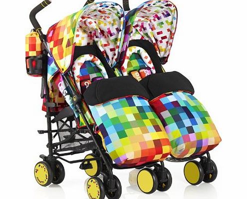 Cosatto Supa Dupa Pixelate 4 Wheeler Pushchair