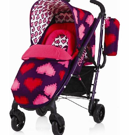 Cosatto YO! Stroller Pixel Heart