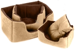Cosipet Chelsea Comfy Bed - Tan:Small - 20
