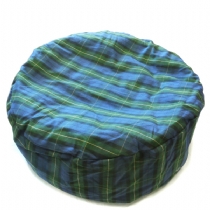 Cosipet Tartan Bean Bag Blue 36