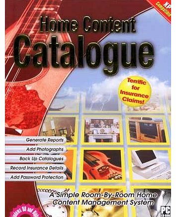 Cosmi Home Content Catalogue - Home Inventory Database