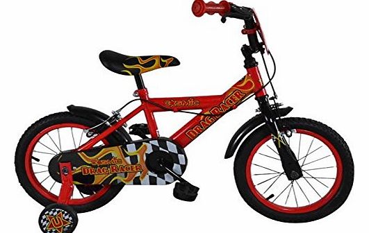 Unisex Drag Racer Bike Cycle Bicycle 14`` Wheels Kids Childrens Infants