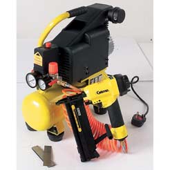 6 litre Compressor with nailer/staple Gun