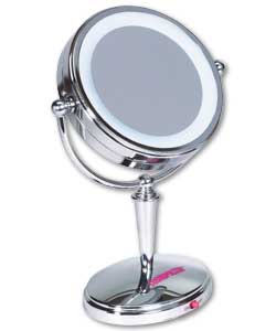 Chrome Lighted Mirror